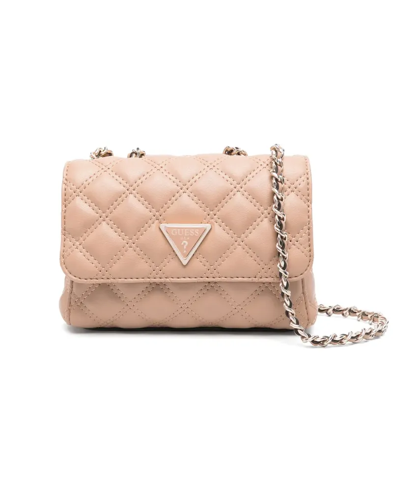 Guess Mini Guilly Umhängetasche - Nude Nude