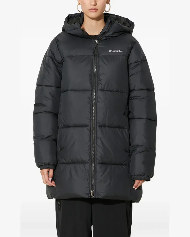 Columbia Sportswear Company Wattierter Puffect™ Kapuzenmantel - Schwarz Schwarz