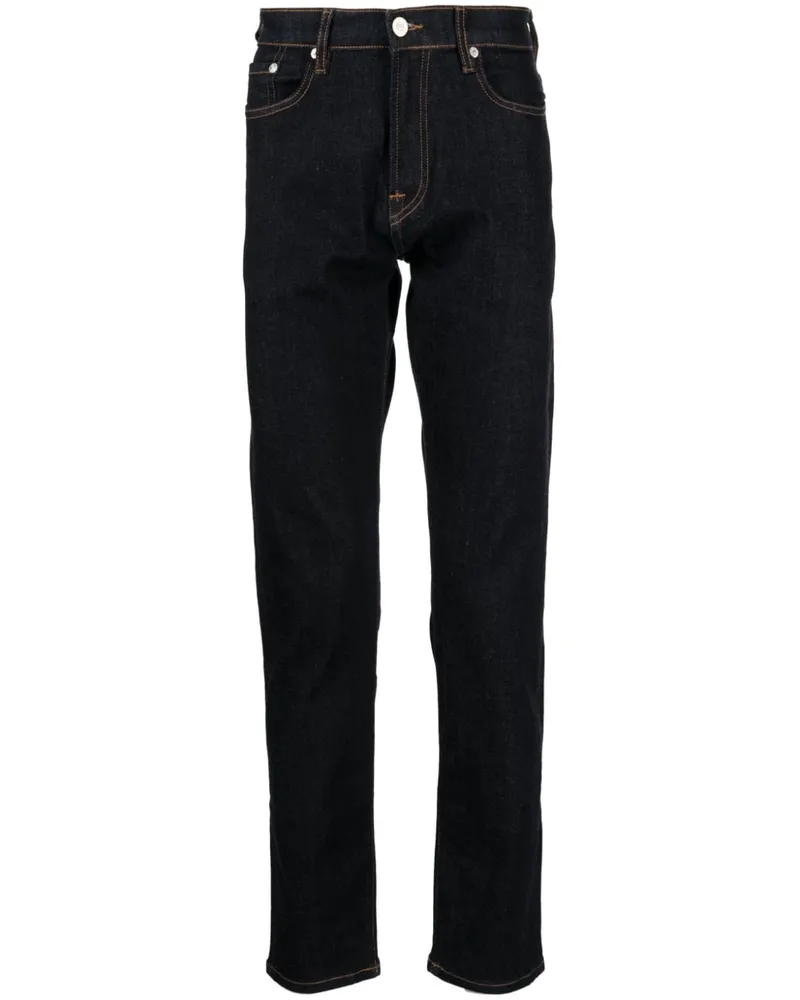 Paul Smith Halbhohe Slim-Fit-Jeans - Blau Blau