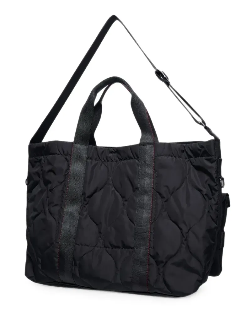 Comme des Garçons quilted pocket-detail tote bag - Schwarz Schwarz