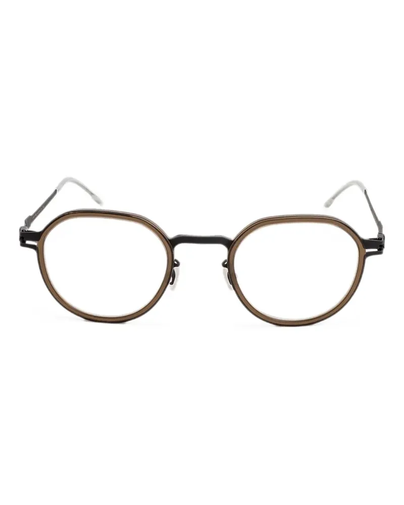 Mykita Ribo Brille mit rundem Gestell - Braun Braun