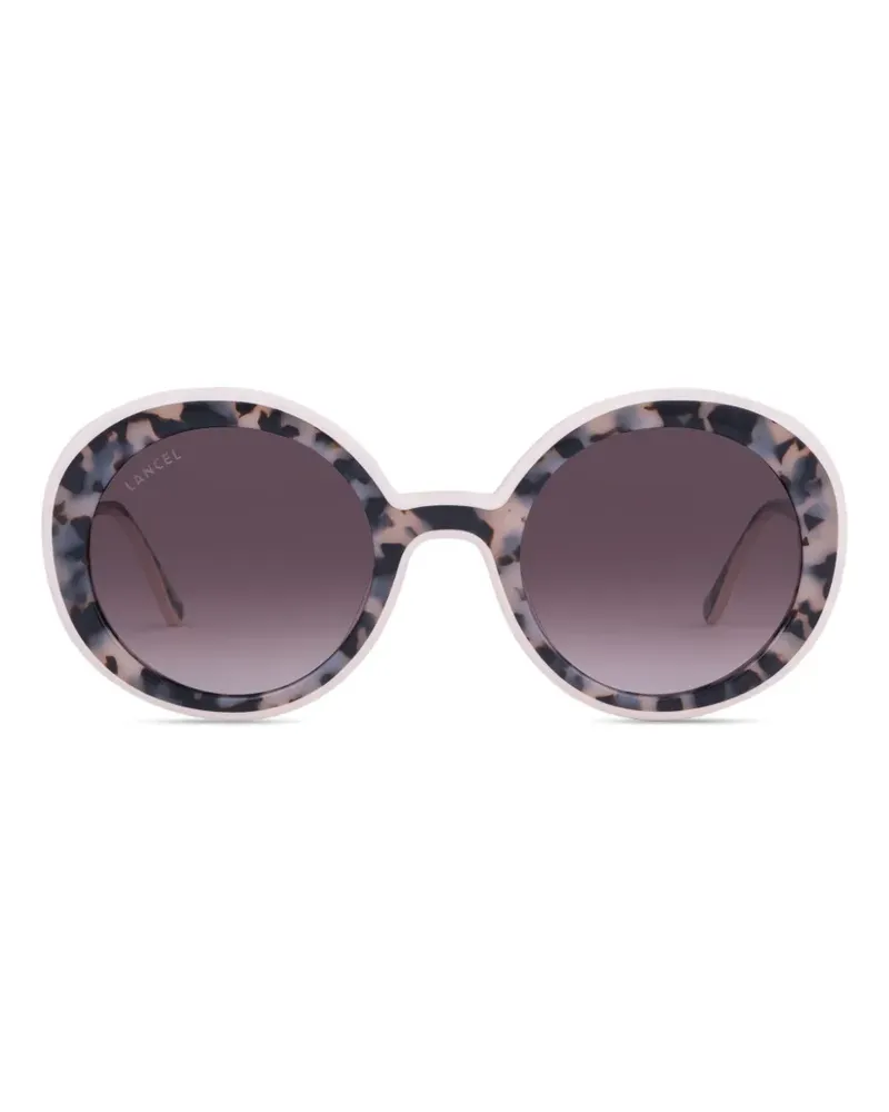 Lancel Runde Josephine Sonnenbrille - Nude Nude