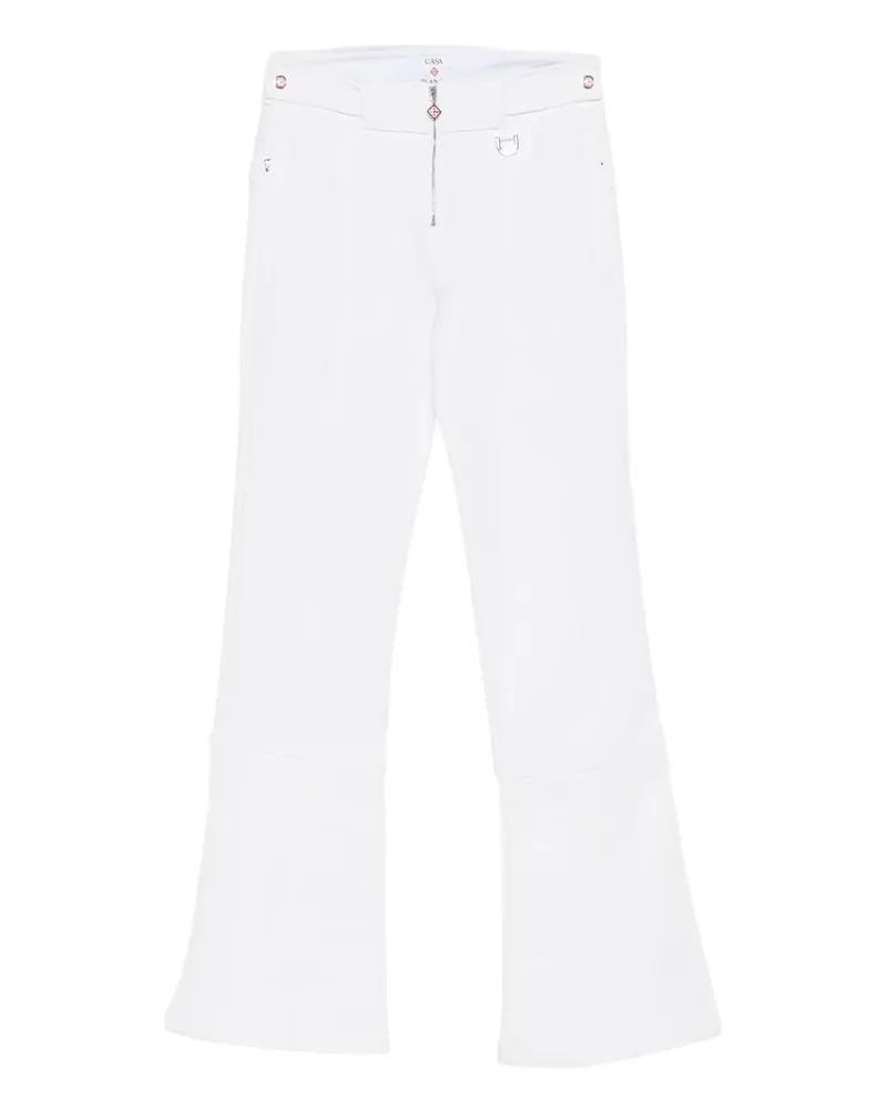 Casablanca Paris Hose mit schmalem Bein - Weiß Weiß
