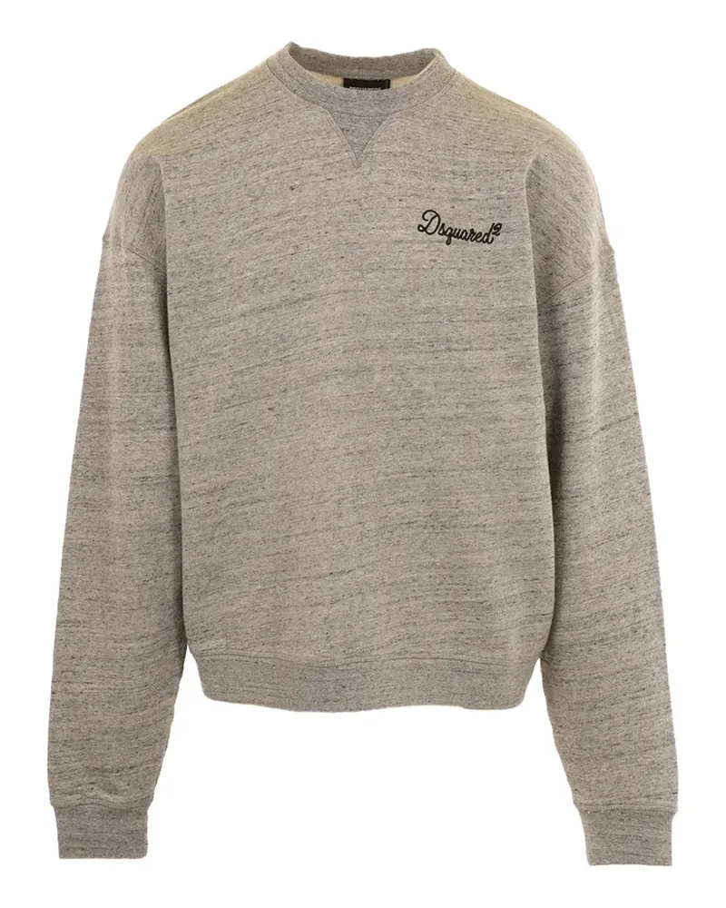 Dsquared2 embroidered sweatshirt - Grau Grau