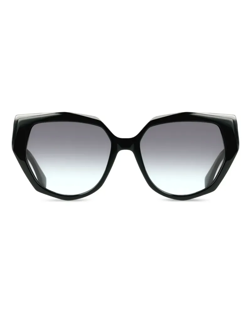 Liu Jo Sonnenbrille mit geometrischem Gestell - Schwarz Schwarz