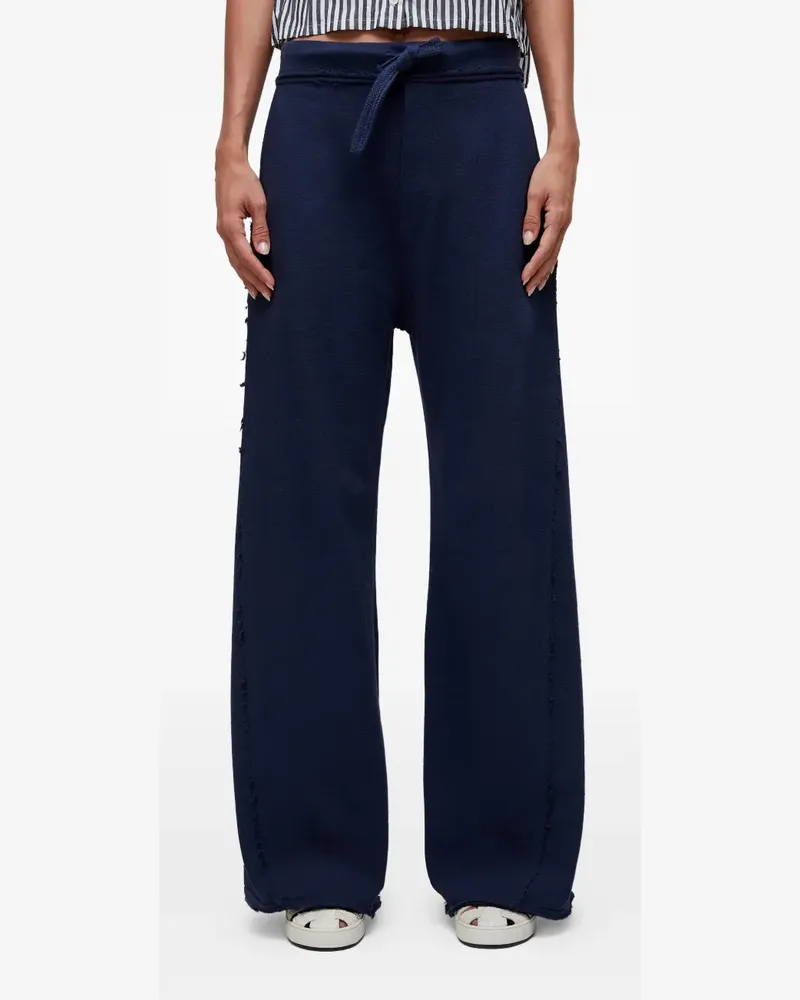 Osklen Ausgefranste Hose mit Kordelzug - Blau Blau