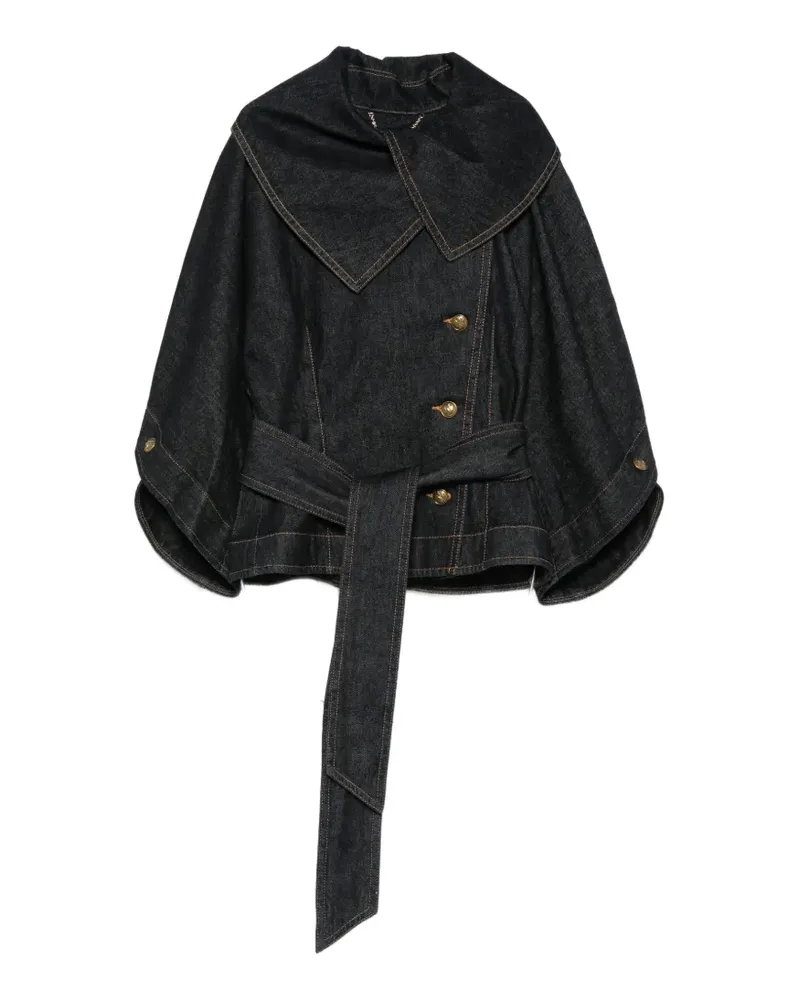 Zimmermann Valiant Jeansjacke mit Knöpfen - Blau Blau