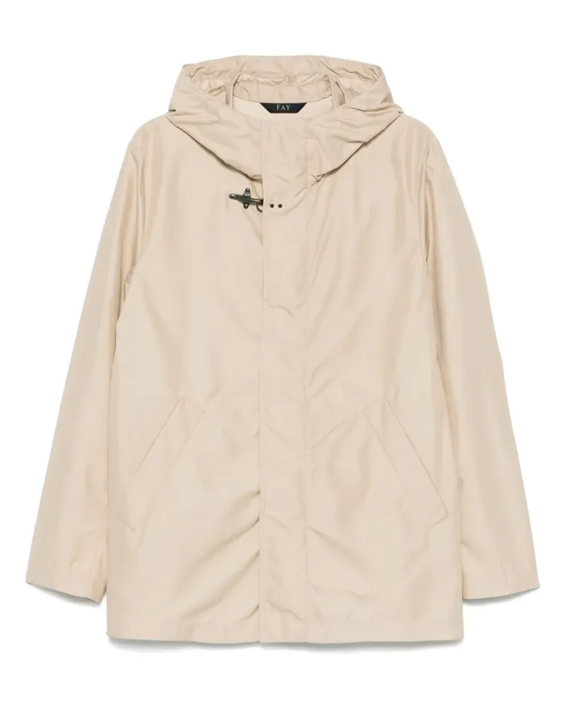 Fay Parka mit Kapuze - Nude Nude