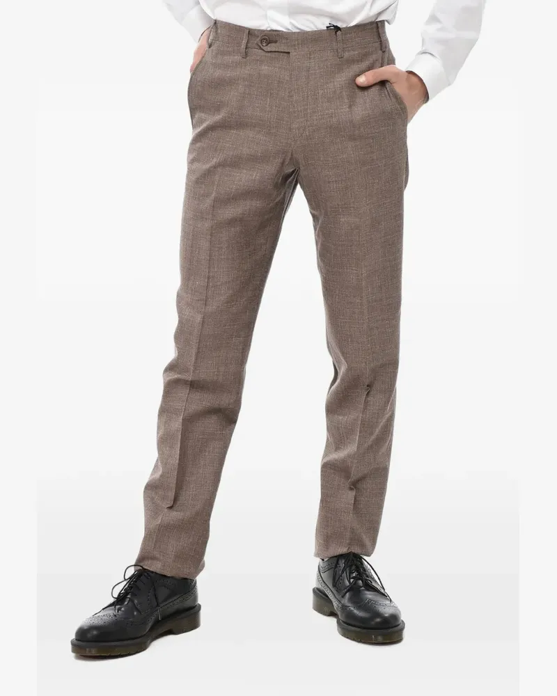 Corneliani four-pocket tailored trousers - Braun Braun