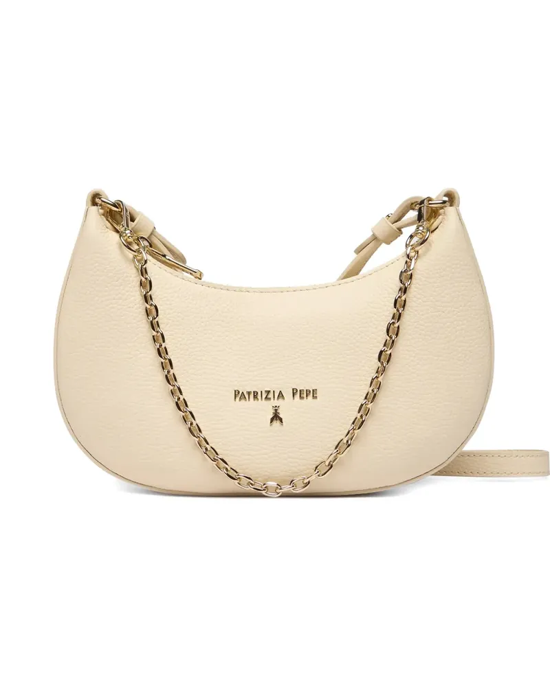 Patrizia Pepe chain detail shoulder bag - Nude Nude