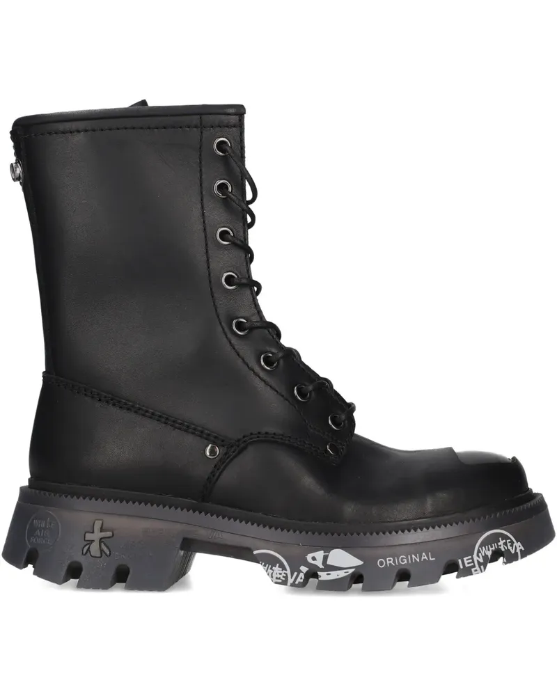 Premiata Brixton 470 lace-up boots - Schwarz Schwarz