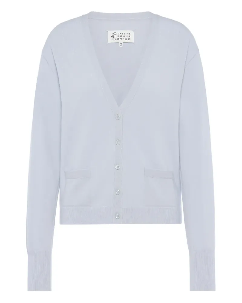 Maison Margiela Klassischer Cardigan - Blau Blau