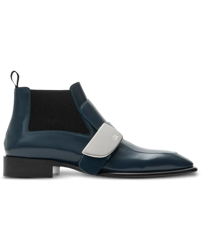 Burberry Shield Stiefel - Blau Blau