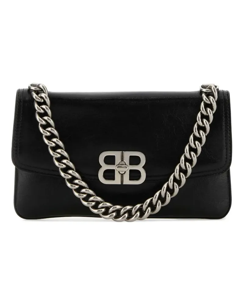 Balenciaga Kleine BB Soft Tote Bag - Schwarz Schwarz