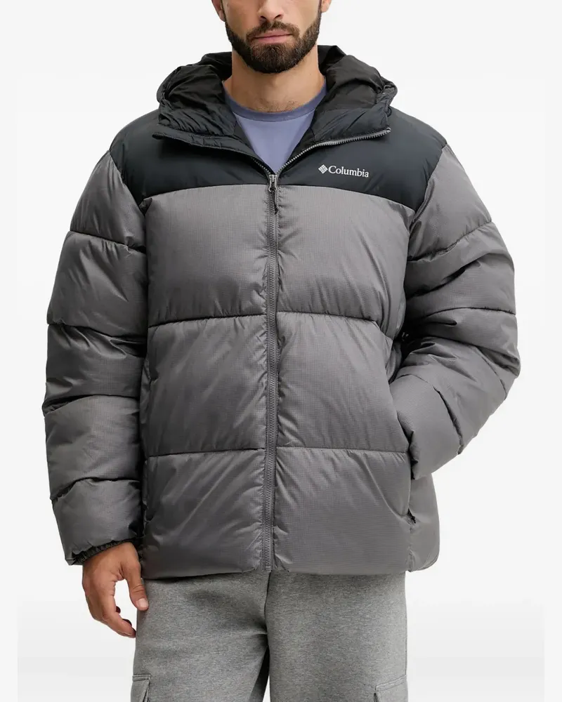 Columbia Sportswear Company hooded padded jacket - Grau Grau