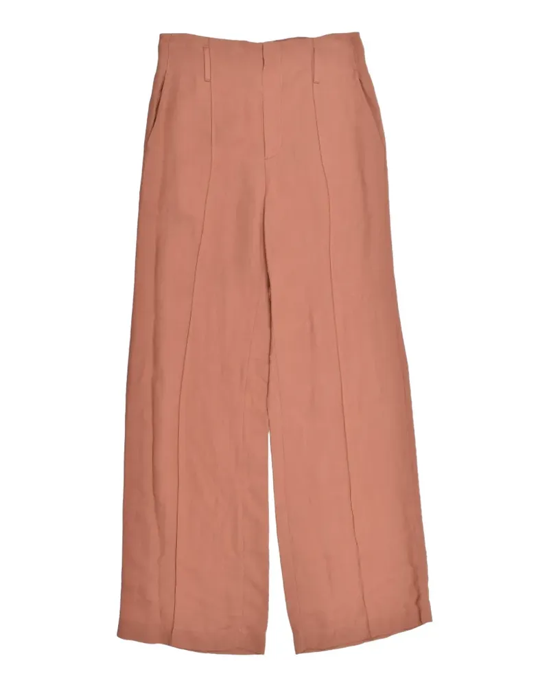 Brunello Cucinelli pleated wide-leg trousers - Orange Orange