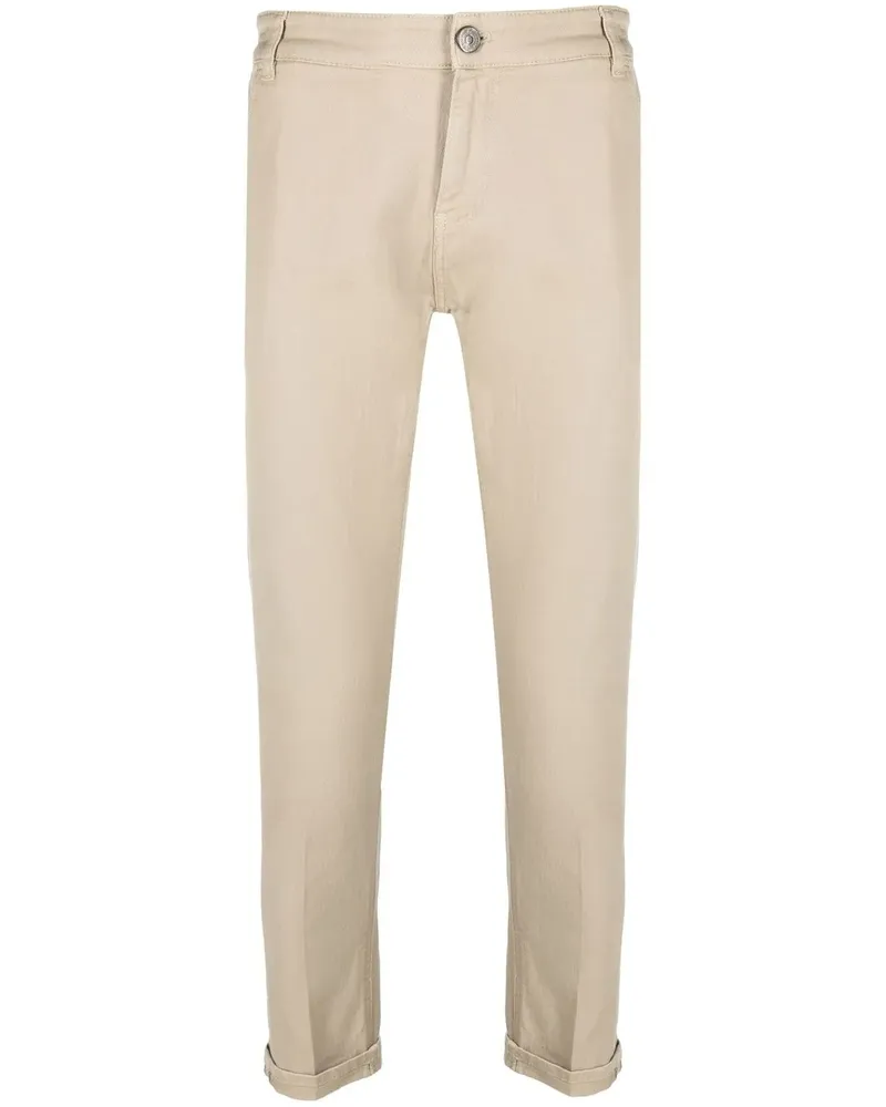 PT TORINO Halbhohe Slim-Fit-Jeans - Nude Nude