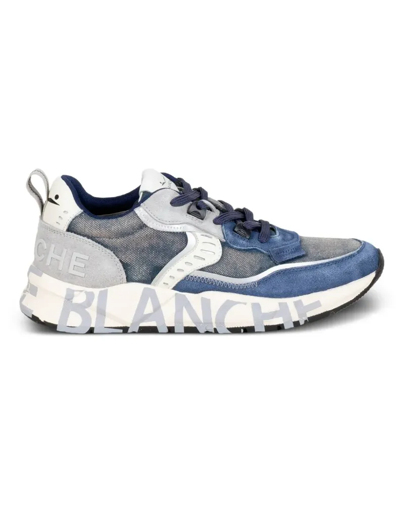 Voile Blanche lettered sneakers - Blau Blau