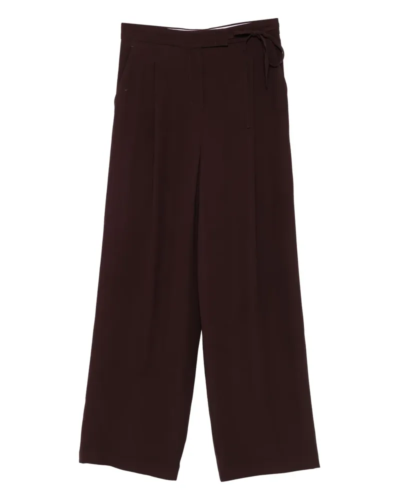 Eleventy Hose mit Taillengürtel - Braun Braun