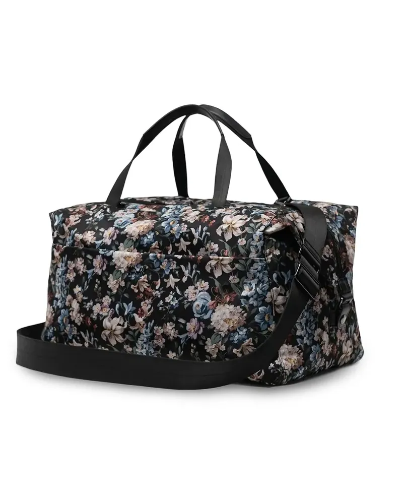 Herschel Supply Co. Reisetasche mit Blumen-Print - Schwarz Schwarz