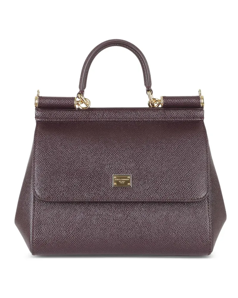 Dolce & Gabbana Kleine Sicily Handtasche - Braun Braun