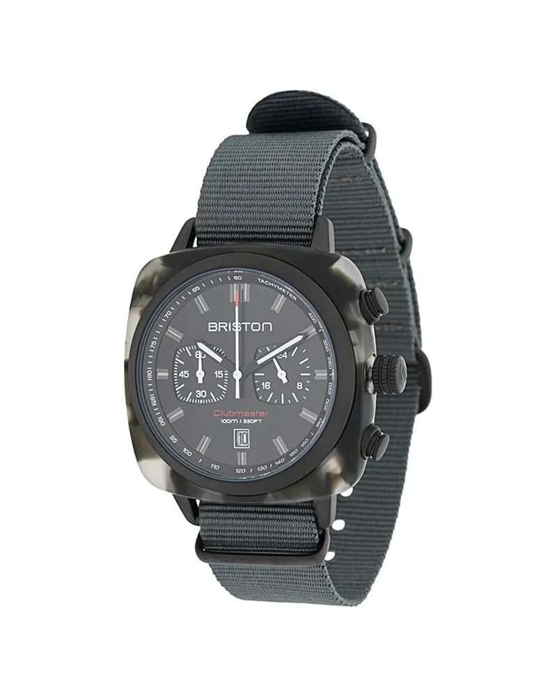 BRISTON Clubmaster Sport Alpine Hunter' Armbanduhr - Schwarz Schwarz