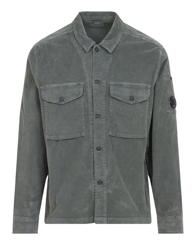 C.P. Company Hemd aus Cord - Grau Grau