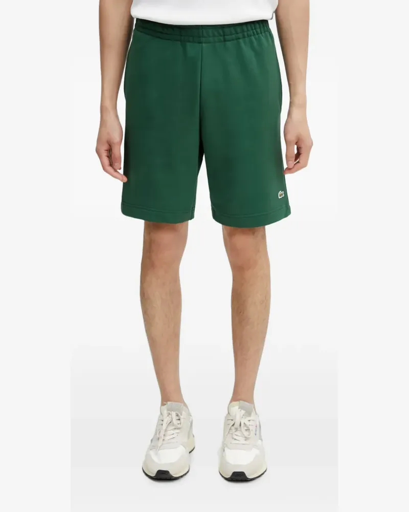 Lacoste logo-patch drawstring shorts - Grün Grün