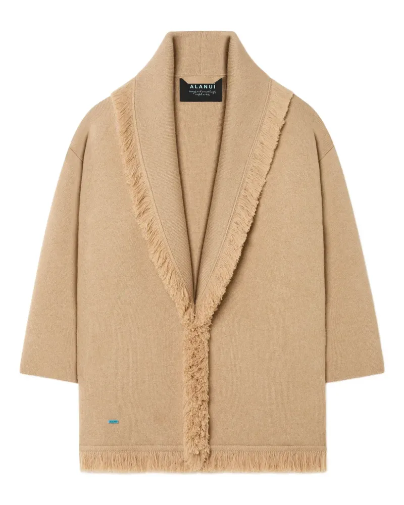 Alanui Mantel mit Fransen - Nude Nude