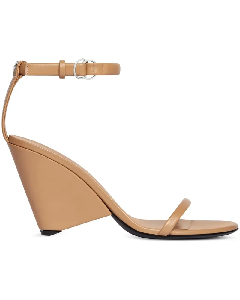 Courrèges Oblique Sandalen - Braun Braun