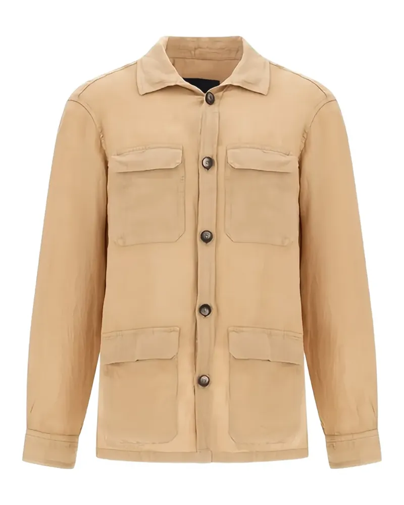 Herno four-pocket shirt - Nude Nude