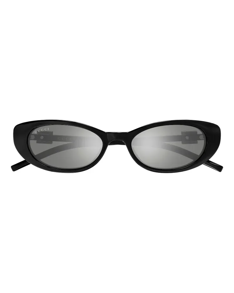 Gucci Cat-Eye-Sonnenbrille - Schwarz Schwarz