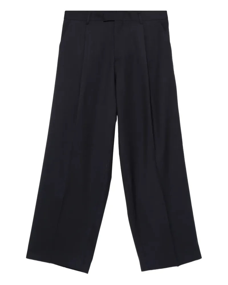 Be Able Hose mit Bundfalten - Blau Blau