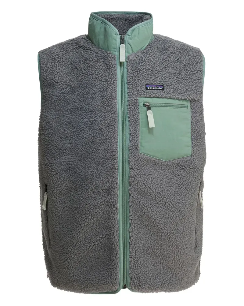 Patagonia Weste mit Reißverschluss - Grau Grau