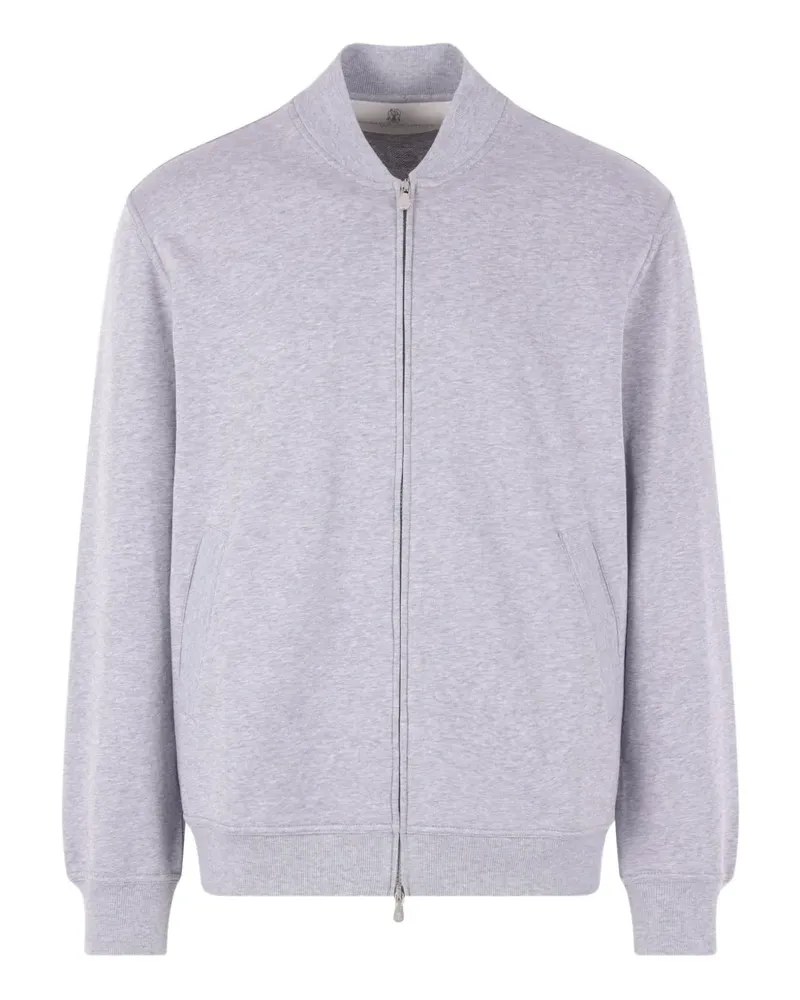 Brunello Cucinelli zip jacket - Grau Grau
