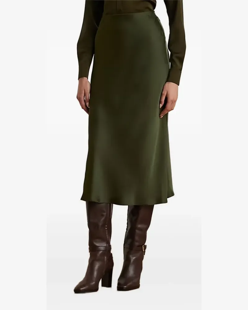 Ralph Lauren Klassischer High-Waist-Rock - Grün Grün