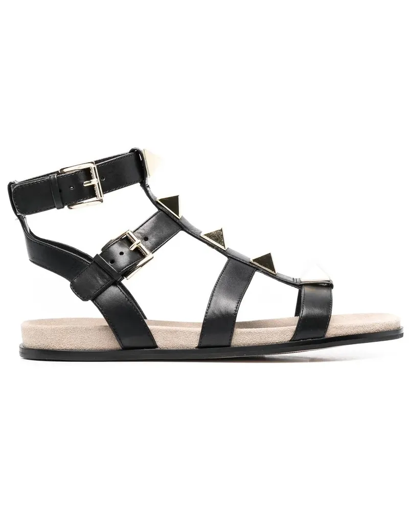 Michael Kors Sandalen mit Nieten - Schwarz Schwarz
