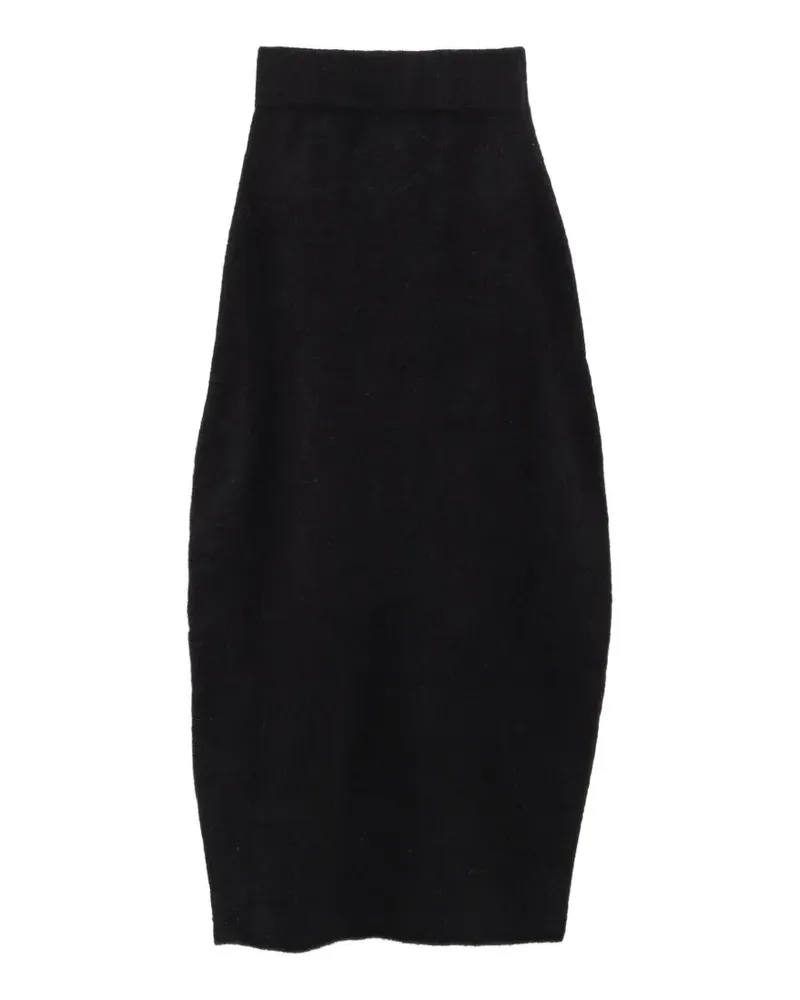 Lauren Manoogian high-waisted knitted maxi skirt - Schwarz Schwarz