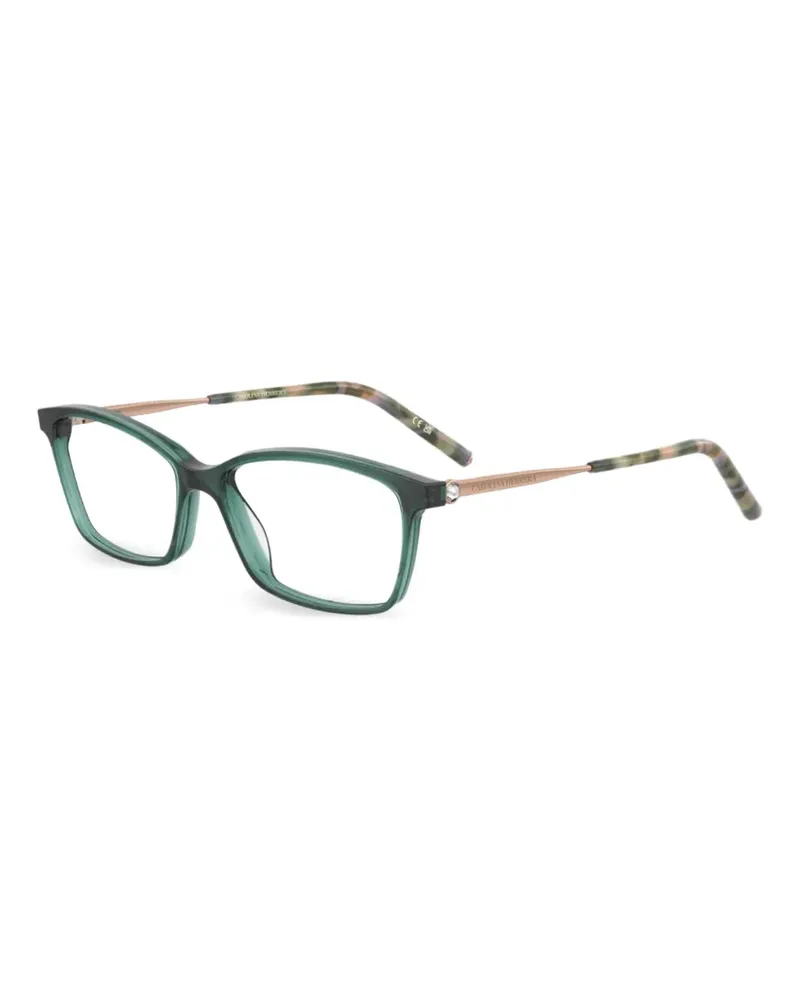 Carolina Herrera New York Brille mit eckigem Gestell - Grün Grün