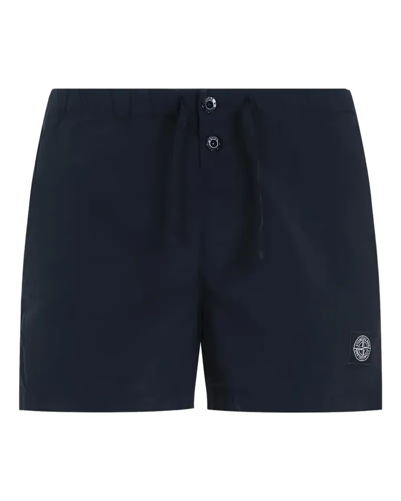 Stone Island Shorts mit Knöpfen - Blau Blau