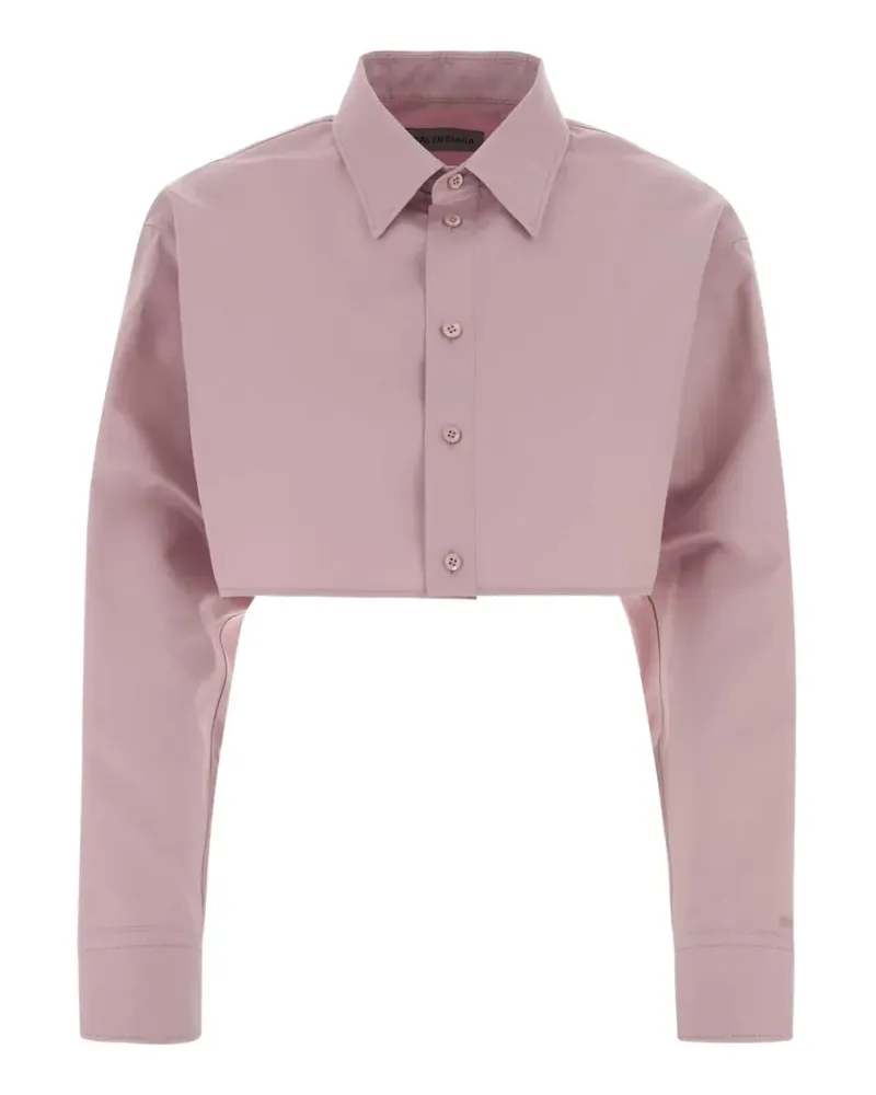 Balenciaga cropped shirt - Rosa Rosa