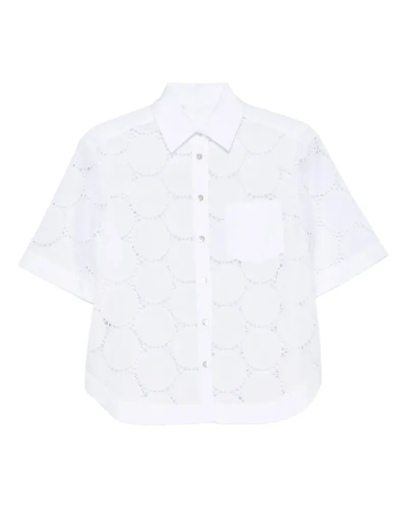 BARBA short-sleeves shirt - Weiß Weiß
