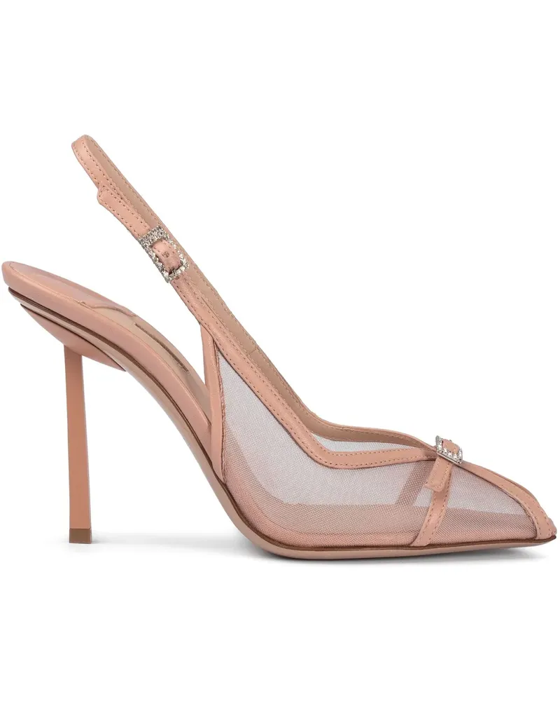 Le Silla Vittoria Pumps 100mm - Nude Nude