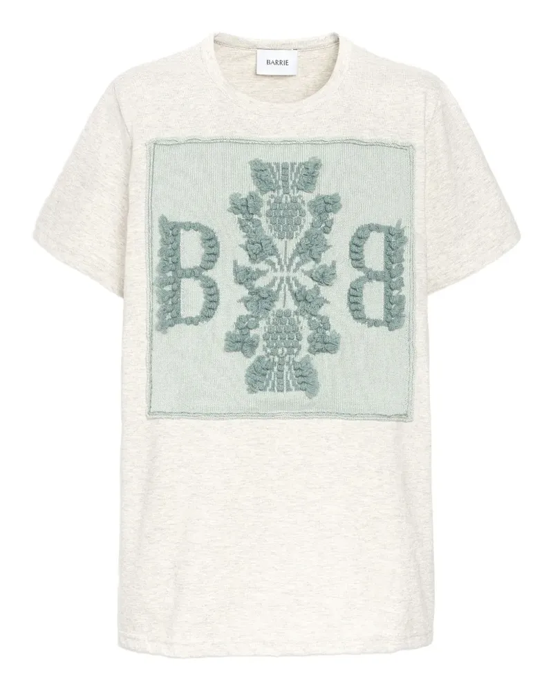 Barrie T-Shirt mit Logo-Patch - Grau Grau