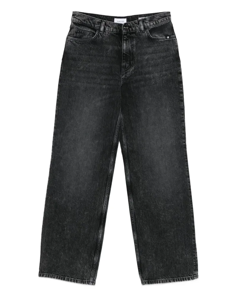 Amish Denim Jeans - Schwarz Schwarz