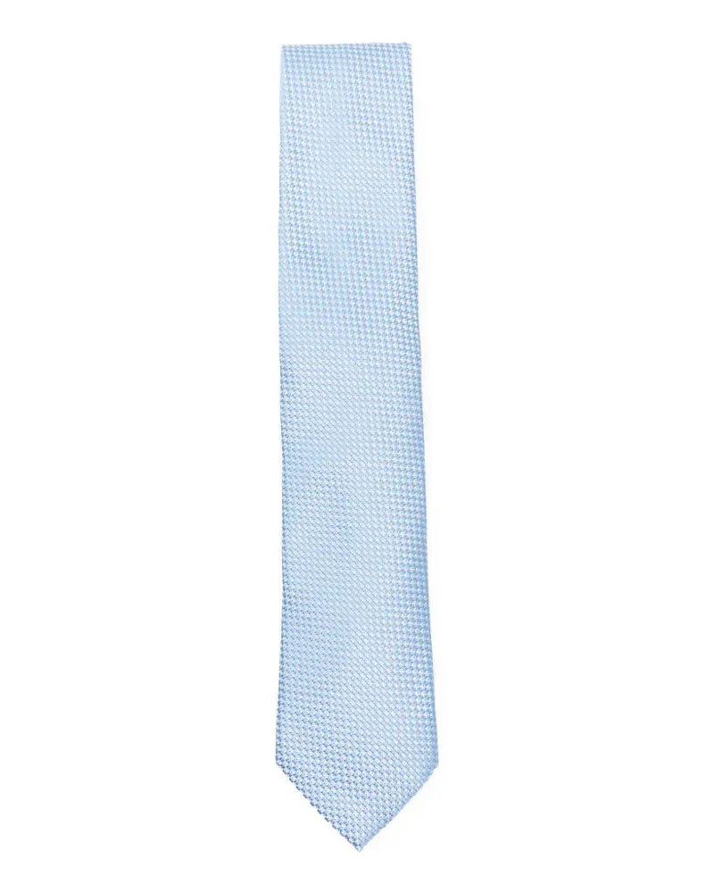 Ermenegildo Zegna textured-finish tie - Blau Blau