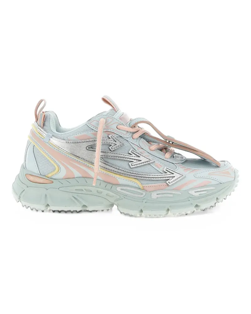 OFF-WHITE Be Righ Back Arrows-patch panelled sneakers - Blau Blau