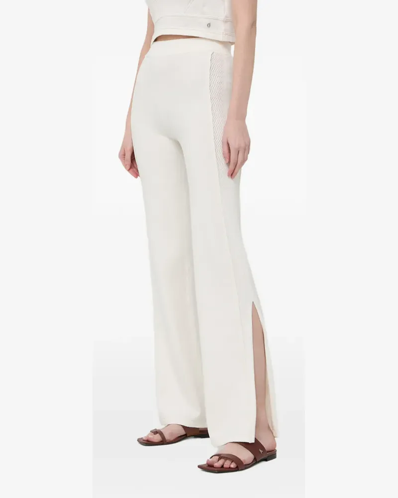 Guess Hose mit seitlichem Schlitz - Nude Nude