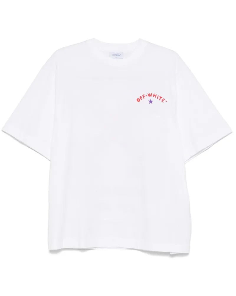 OFF-WHITE Star Arrow T-Shirt - Weiß Weiß