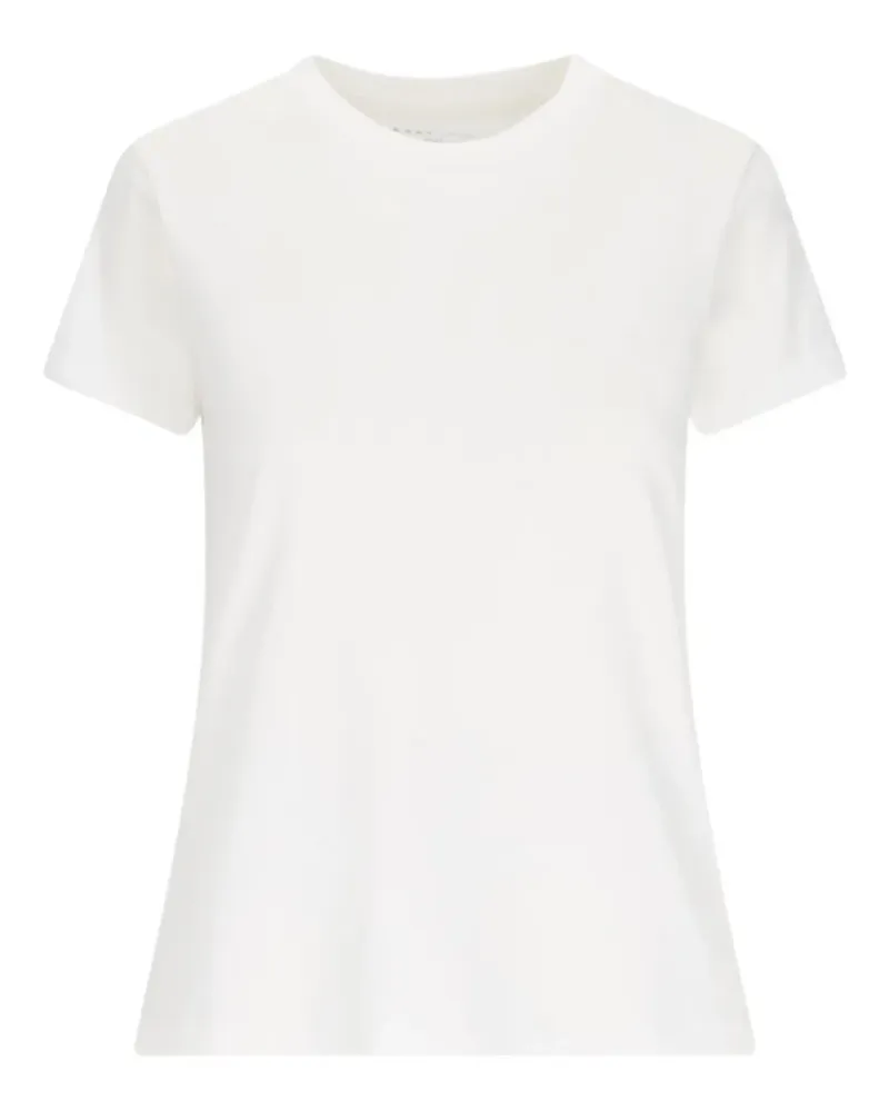 6397 T-Shirt mit rundem Ausschnitt - Weiß Weiß